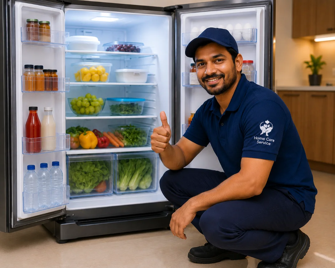 Our Technician at Customer Home — Sri Anjaneya Home Care, Erode